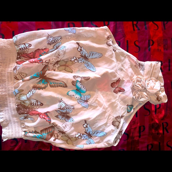 Cute around the neck top - size small - Picture 1 of 3